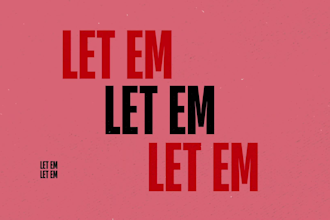 design unique and animated lyric video