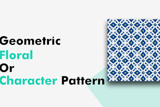 design seamless repeat vector pattern for textile and print