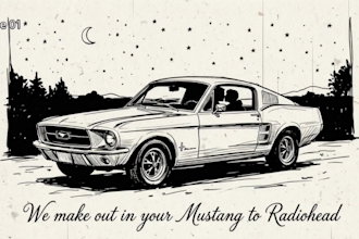 create hand drawn lyric video