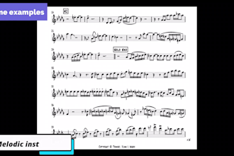 do transcribe any audio song to sheet music and score