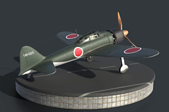 do 3d model and texture for unreal, unity game or film