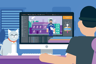 create 2d animated explainer video or sale video for your business