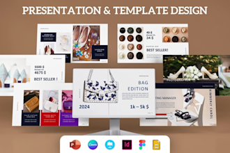 design business presentation, powerpoint  template, keynote slides, pitch deck