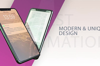 create highly custom app promo video