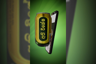 create 3d commercial product animations like blender expert