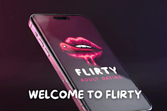 create a professional website and app promo video