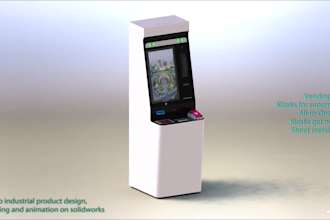 the most beautiful and professional kiosk production design
