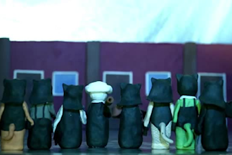 make creative 3d clay stop motion videos for advertising and music