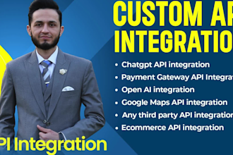 do chatgpt API or any rest API integration into any website
