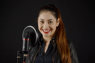 record a neutral english female voiceover