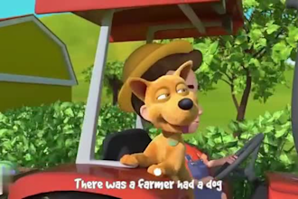 2d cartoon nursery rhyme, 2d kids learning video, 2d kids music animation, rhyme
