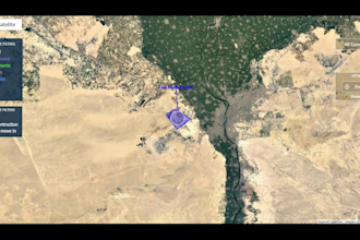 overlay site plan images on google map api and create interactive maps