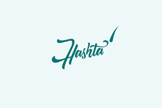 do a creative handwritten text logo animation and signature