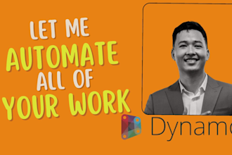 create dynamo scripts to automate any revit task