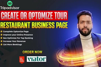 create or optimize your airbnb tripadvisor viator getyourguide page SEO ranking