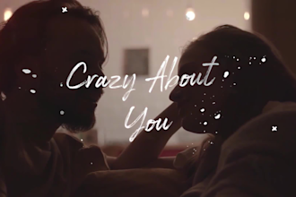 create a stunning animated lyric music video