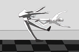 2d minimalist video animation 2d traditional line art frame by frame