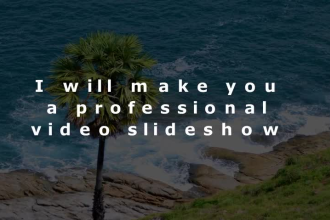 create a video slideshow from your photos and videos