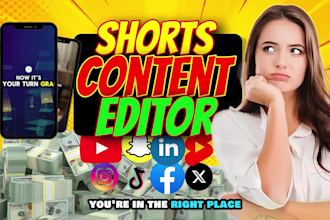 edit youtube shorts, cash cow videos, ai history, tiktok, motivation quote reels