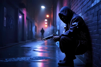 create cinematic ai music video, ai rap, hip hop video with realistic visuals