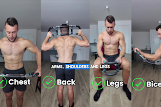 create male ugc health and fitness video for you