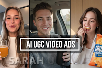 create ai ugc video ads, ai ugc, ai ads, ugc, tiktok ai ugc ads