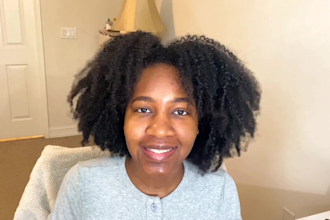 do a natural hair video featuring your products