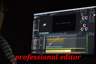 edit video and audio professionally