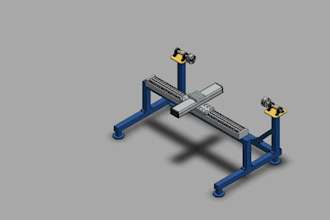 do 3d cad modeling of steel structures, weldments, and linear gantry systems