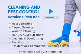 do cleaning service video, cleaning service company video ad