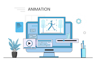 make 2d animation for science, teaching and educational videos