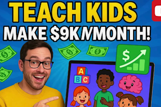 make kids learn videos to make 10k per month