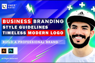 create timeless minimalist business logo design, branding style guidelines guide