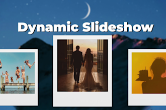 make inspiring photo slideshow videos