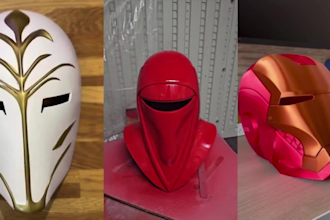 3d print and paint mask 3d cosplay mask stl 3d helmet 3d mask halloween mask