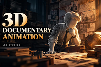 create cinematic 3d animated documentaries like fern