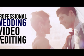 do wedding video editing