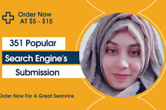 submit 351 popular search engine submission