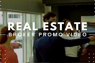 make a real estate video promo