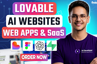 build ai website or saas web app using lovable, convert figma to lovable