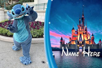 create a personalized message from stitch