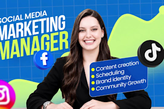 be your bespoke social media marketing manager, instagram content creator
