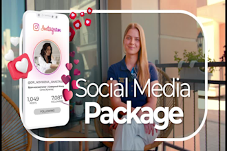be your social media manager and content creator