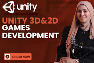 develop your 3d unity game or app for any platform