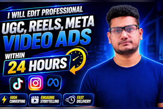 edit high converting facebook meta ads for your brand as a meta ads video editor