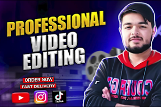 do professional talking head video editing for youtube