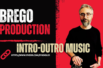 create audio logo, intro, outro music for your brand
