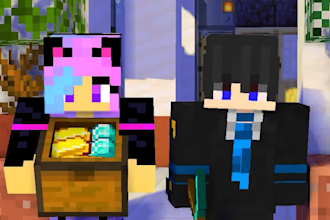 create 3d minecraft animation