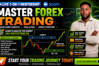 teach smart money concepts smc forex trading with live mentorship