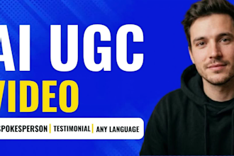 create ai ugc spokesperson video for your brand english german ai spokesperson